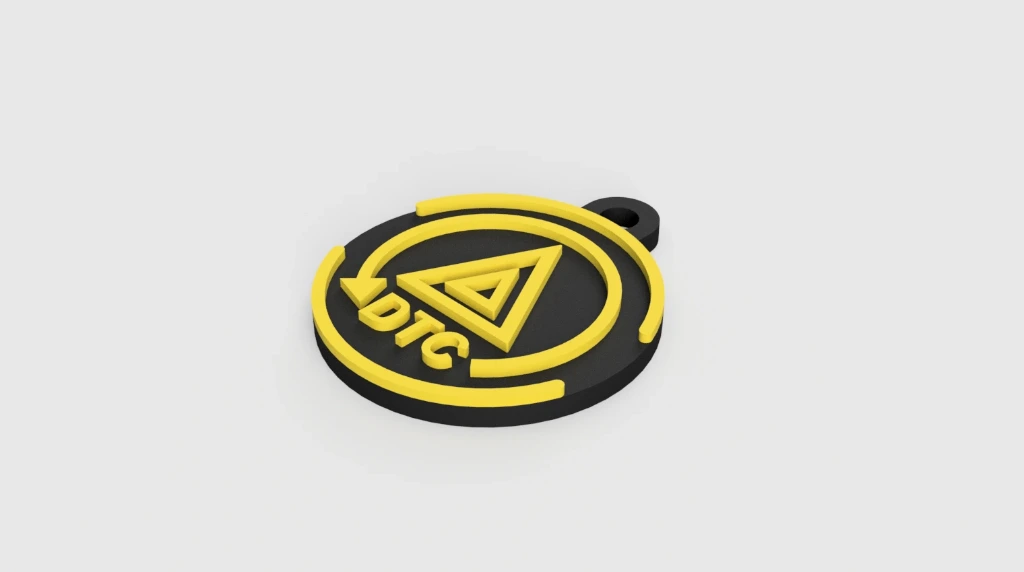 [DASH-023-DTC] Porte-clés - Voyant Dynamic Traction Control